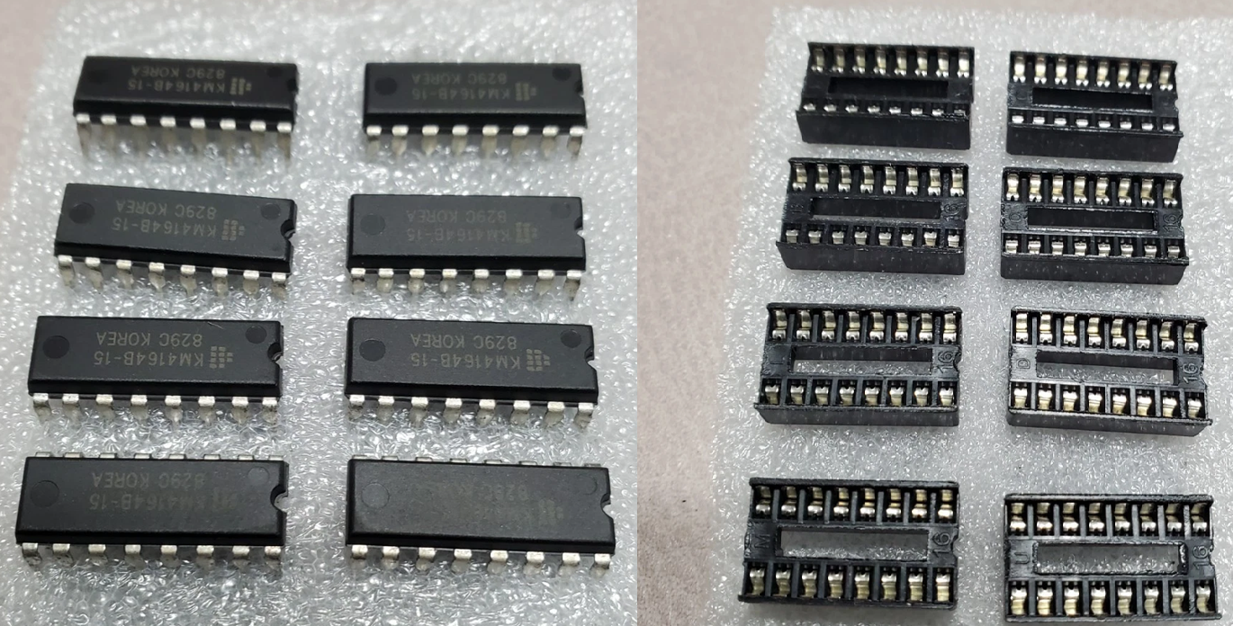 Commodore 4164 RAM Replacement